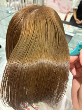 ミディアム 至福の時間を❤️ かめいまゆのヘアスタイル