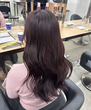 ロング miku/ラベンダー 透明感カラー🪻❤︎のヘアスタイル