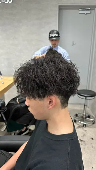 メンズ 🔥パーマ特化🔥 優馬のヘアスタイル