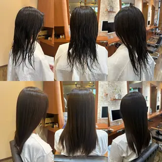 ロング 山口 博司のヘアスタイル