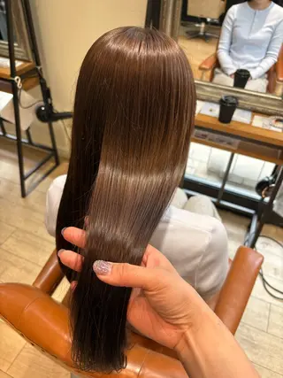 ロング カラー 💎髪質改善💎 西森千夏のヘアスタイル