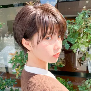 ショート カラー パーマ ヘアアレンジ メンズ キッズ ネイル マツエク・マツパ 大人スタイル 太田のヘアスタイル