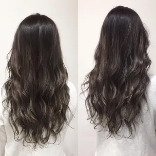 ロング カラー エクステ/レイヤー 落合/心斎橋のヘアスタイル