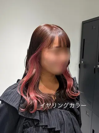 セミロング カラー limitみづき🌙 カラーのヘアスタイル