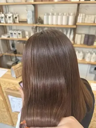 カラー 北川 智海のヘアスタイル