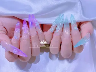 ネイル 長さだし専門店 M2 rikaのネイルデザイン