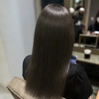 ミディアム カラー 高砂 夢希のヘアスタイル