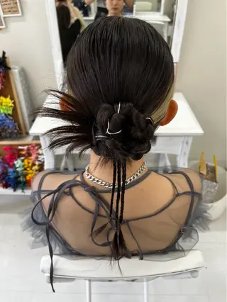 ヘアアレンジ ヘアセットサロン ココのヘアスタイル