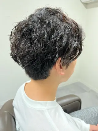 パーマ 坂本 一真のヘアスタイル