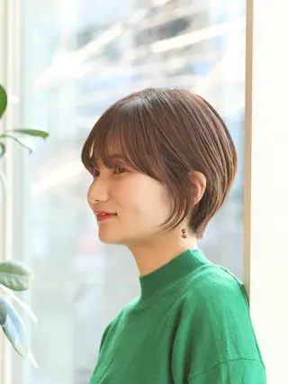 ショート 中尾 文哉のヘアスタイル