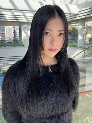 ロング 園田 渉 ◤SHIKIO◢のヘアスタイル