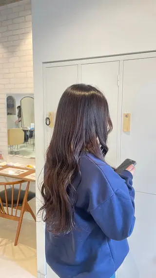 ロング カラー amoretto_ あやかのヘアスタイル