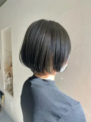 ショート カラー ハイトーン×似合わせ 🌱中川慎之介のヘアスタイル