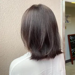ショート カラー 新宿/レイヤーカット 韓国ヘア/海外ヘアのヘアスタイル