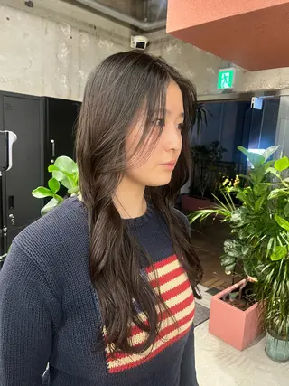 ロング 【ハッシュレイヤー 】🌷NATSUKIのヘアスタイル