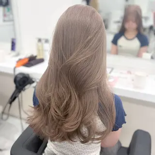 ロング カラー ベージュ🥣レイヤー 🎀Himari🎀のヘアスタイル