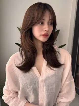 ロング カラー SOYON 💝よしだみく🌟のヘアスタイル