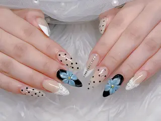 ロング カラー yuna ユナのネイルデザイン