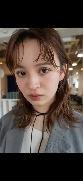 カラー 横山 遼弥のヘアスタイル