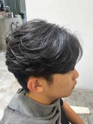 パーマ メンズ特化 韓国ヘア 心斎橋/吉本大地のヘアスタイル