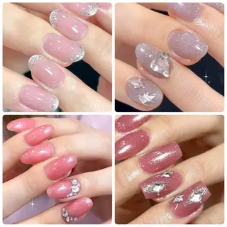 ネイル モチの良さ◉ フィルインネイル♡のネイルデザイン