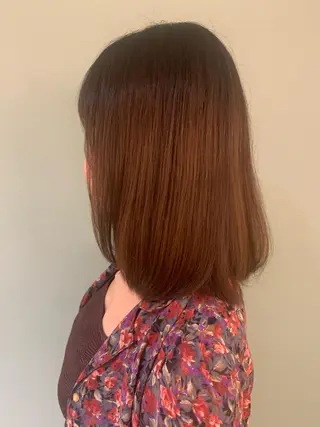 セミロング ハイトーン/メンズ/ ウルフ特化 小松のヘアスタイル
