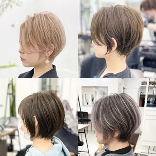 ショート カラー ショート特化 💐川崎希💐のヘアスタイル