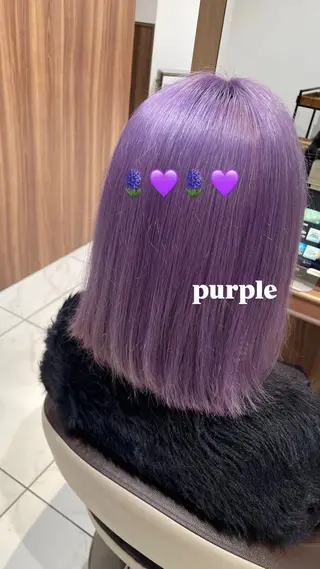 ミディアム カラー 大人ショート 増子 美沙希🍀🫧のヘアスタイル