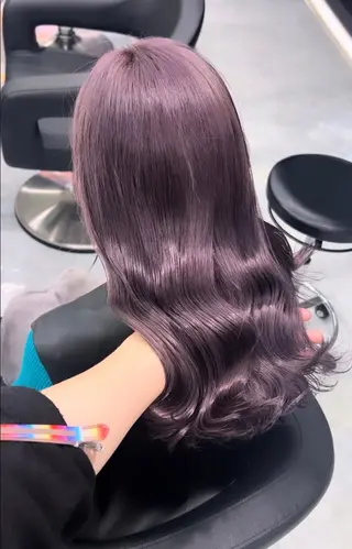セミロング 💗爆美女製造機💗 ハイトーン-髪質改善のヘアスタイル