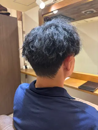 パーマ 脇坂 歩夢のヘアスタイル
