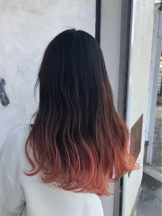 ロング 森本 輝星のヘアスタイル