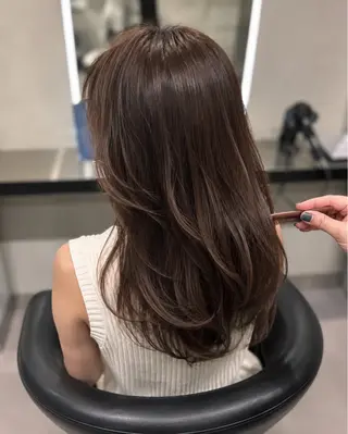 ミディアム カラー 🌈ウルトワ水素 髪質改善naru🌈のヘアスタイル