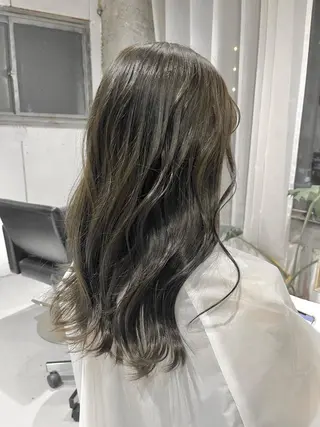 セミロング カラー inc新小岩北口店 🫧Nichikaのヘアスタイル