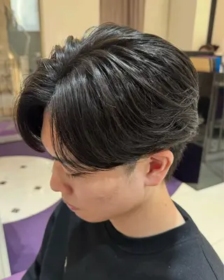 パーマ メンズ 玉置 晴太郎のヘアスタイル