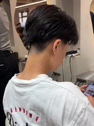 ショート カラー パーマ ヘアアレンジ メンズ 大宮/曲がる縮毛矯正 /毛流れ特化/NAOのヘアスタイル
