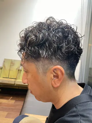 ショート パーマ 星野 義樹のヘアスタイル