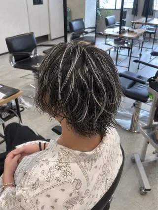 セミロング メンズ ミニモはメンズ特化 💫TAISEI💫のヘアスタイル