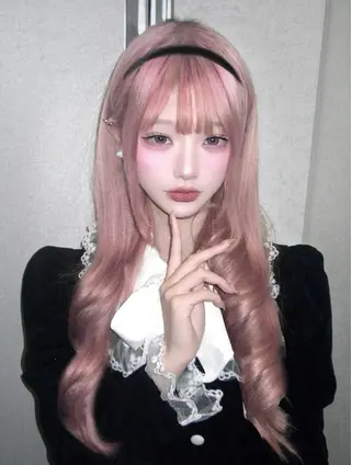 ロング カラー ブリーチカラー 🩵MIZUKIのヘアスタイル