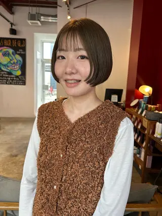 ショート ORe'S HAIR BE　GLaDまなみのヘアスタイル