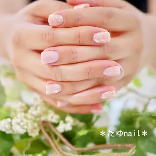 ネイル ネイルサロン 【たゆnail】小中のネイルデザイン