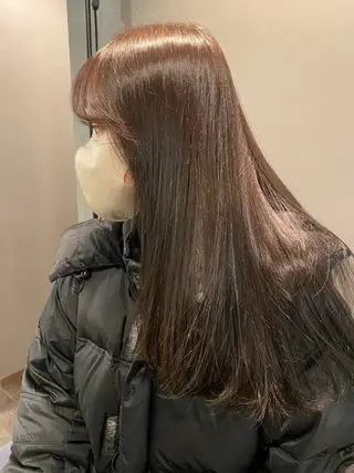 ロング カラー yume🌼 ANTERET銀座のヘアスタイル