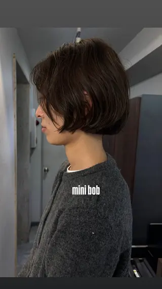 ショート カラー ヘアアレンジ 💟Opus // Mizuki🐕のヘアスタイル