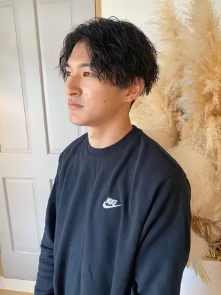 パーマ メンズ 内野 友貴のヘアスタイル