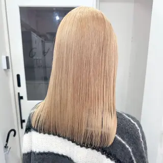 ミディアム カラー 💖ハイトーン特化 💖nanaのヘアスタイル