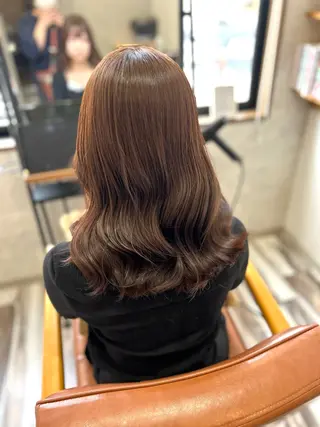 ミディアム 透明感カラー /hiyori🌟のヘアスタイル
