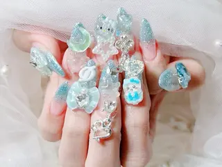 ネイル Hanaai Salon 瞳のネイルデザイン