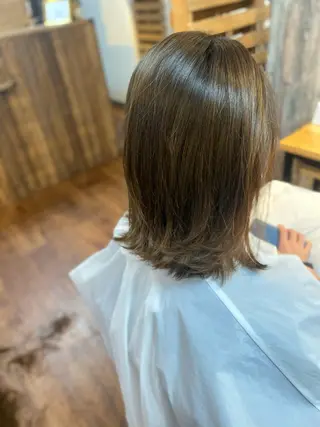 ミディアム カラー Luzir⭐︎ GEN⭐︎のヘアスタイル