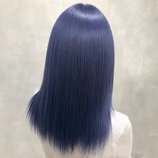 セミロング 新宿/ハイトーン/ シールエクステ 祐介のヘアスタイル
