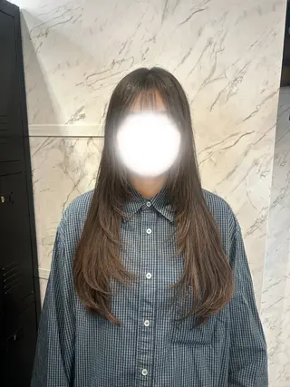 ロング カット¥1100 ✂️MIUのヘアスタイル
