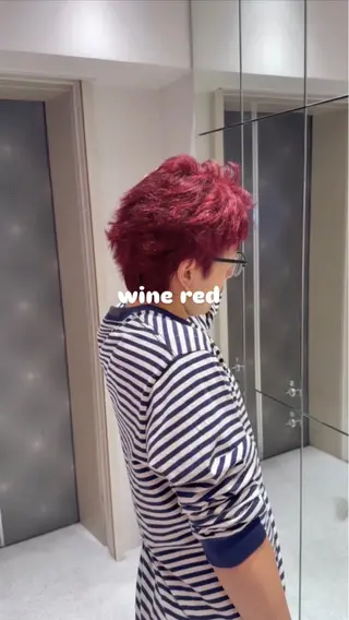 カラー メンズカットパーマ/ ヘアセット🎀Amiのヘアスタイル